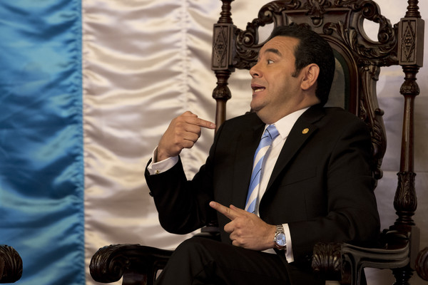 ▲▼瓜地馬拉總統莫拉萊斯（Jimmy Morales）。（圖／達志影像／美聯社）