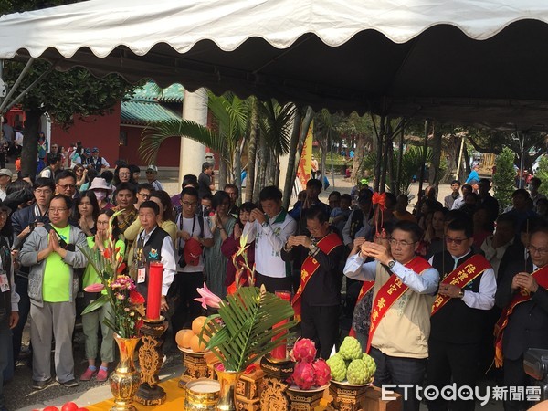 ▲台南市政府2月16日上午在台灣府城迎春門（大東門城）盛大舉辦「己亥年台南市迎春禮民俗活動暨踩街嘉年華」。（圖／記者林悅攝，下同）