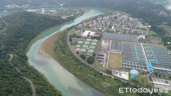 ▲直潭淨水場空拍圖。（圖／記者湯興漢攝）