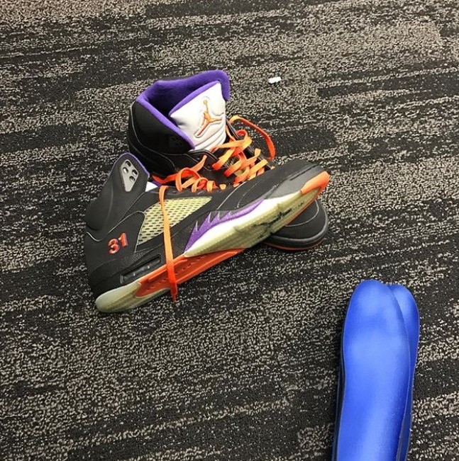 ▲P.J.Tucker的球鞋收藏。（圖／翻攝自IG@pjtucker、solecollector）