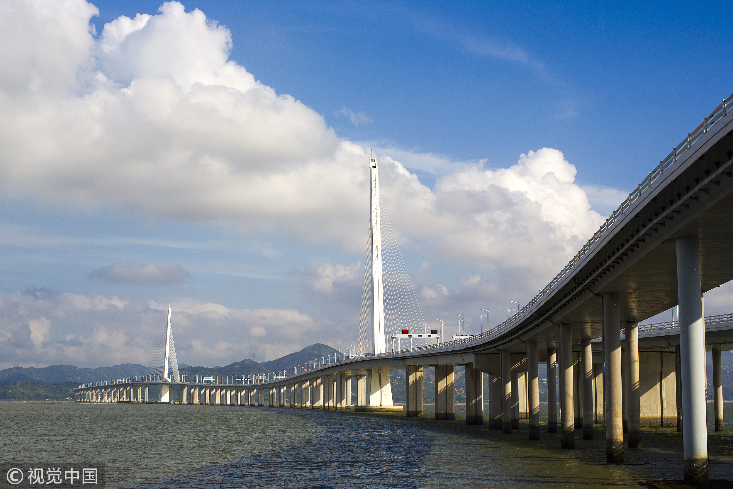 ▲▼ 深圳灣,深圳灣大橋。（圖／視覺中國）