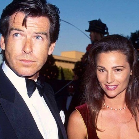 皮爾斯布洛南（Pierce Brosnan）跟老婆相愛25年。（圖／翻攝自Pierce Brosnan臉書）