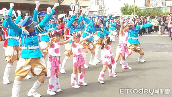 ▲台灣燈會開幕踩街迎賓　展現跨國際燈會歡樂氣氛▼             。（圖／記者陳崑福翻攝）