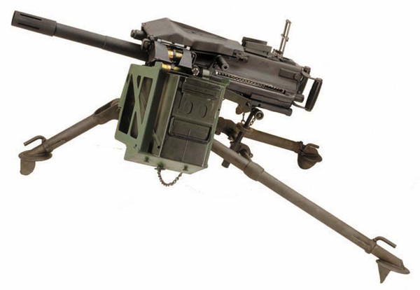 ▲▼Mk 19自動榴彈發射器（40榴彈槍）。（圖／翻攝自維基百科）