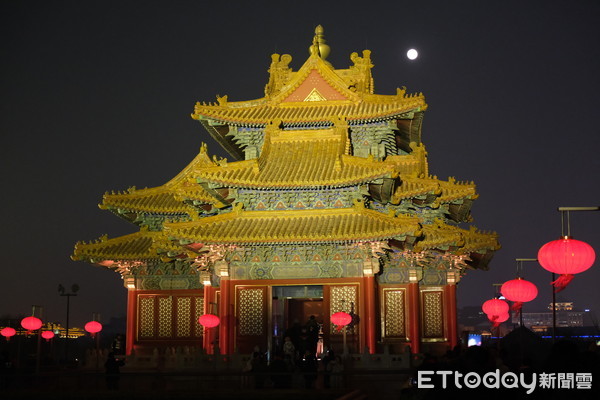 ▲▼北京故宮,故宮,上元之夜,點燈,紫禁城。（圖／記者曾俊豪攝）