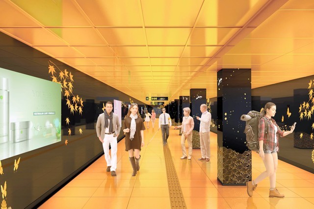 ▲大阪地鐵預計改裝車站，卻醜到被2萬人聯署 。（圖／翻攝自大阪地鐵OsakaMetro）