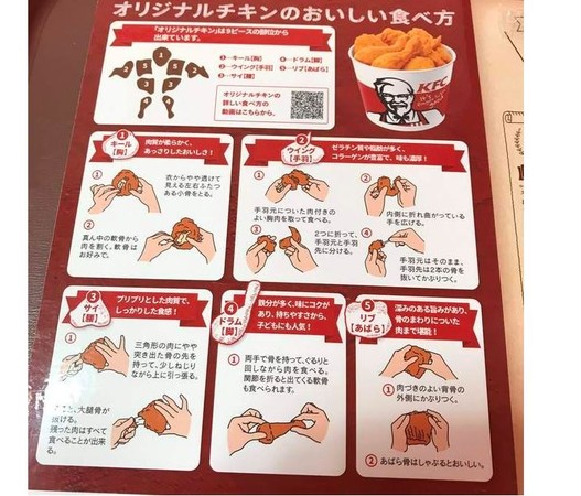 ▲▼ 網友在推特貼出「肯德基炸雞的5種吃法」。（圖／翻攝自wacanowa推特）