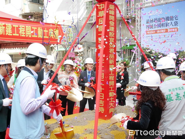 ▲▼中和安平段危老重建。（圖／新北市府提供）