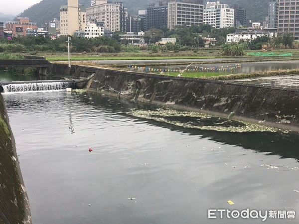 ▲▼宜蘭礁溪鄉瓦窯橋（下埔排水）附近於22日起陸續有魚群死亡，共約300條死魚，宜蘭環保局現場稽查，水質酸鹼質正常，初判是水中溶氧過低所致。（圖／記者游芳男翻攝，下同）