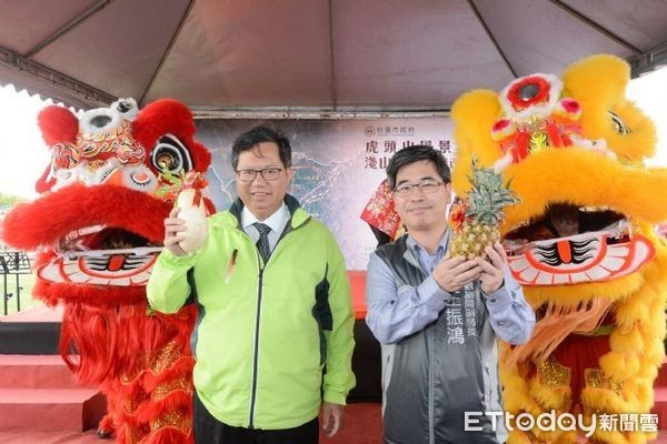 ▲桃園虎頭山3條親山步道工程開工。（圖／桃園市政府提供）