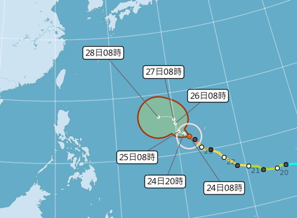 天氣圖。（圖／氣象局）