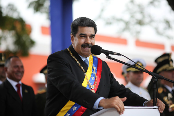▲委內瑞拉總統馬杜洛（Nicolás Maduro）。（圖／路透社）