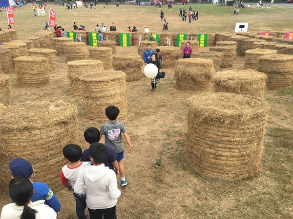 ▲走馬瀨農場牧草彈珠台。（圖／取自《走馬瀨農場》臉書專頁。）