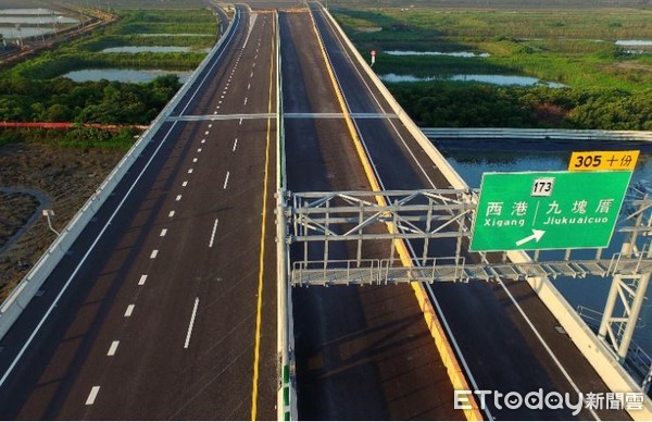 ▲▼西濱快速公路七股溪橋至十份交流道路段。（圖／取自西濱快速公路網站）