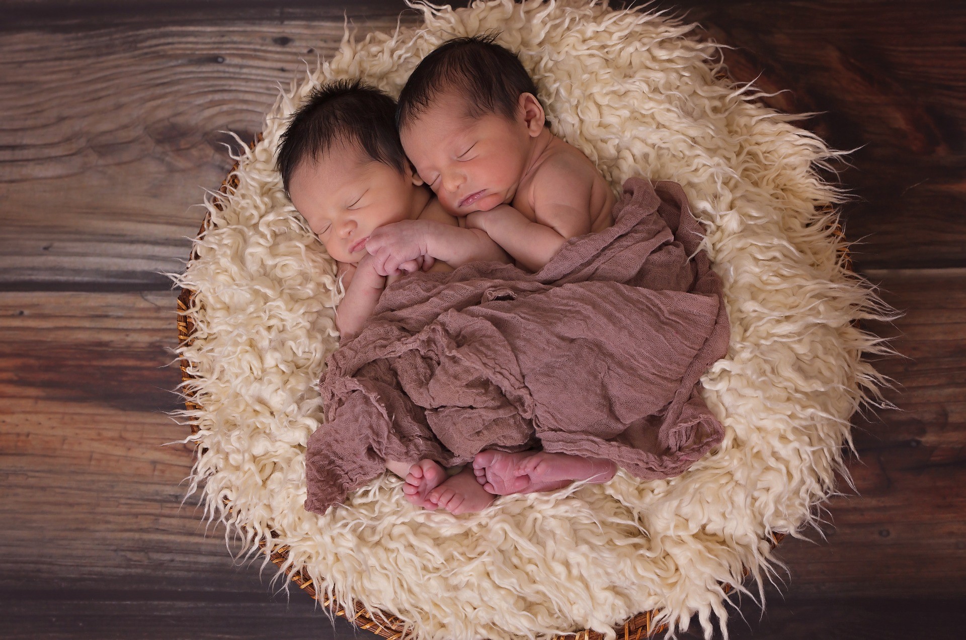 ▲▼雙胞胎,嬰兒。（示意圖／免費圖庫Pixabay）