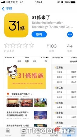 ▲▼惠台APP「31條來了」。（圖／ETtoday製圖）