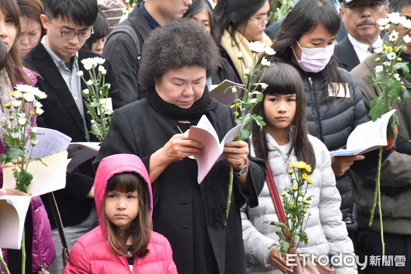 ▲▼總統府祕書長陳菊，出席228事件暨林家祖孫受難2019追思紀念會時表示，228事件是台灣很大的歷史悲劇，這個悲劇不能再重演。。（圖／記者游芳男攝，下同）