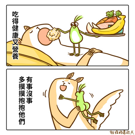 毛孩老化。（圖／扶拉格透可）