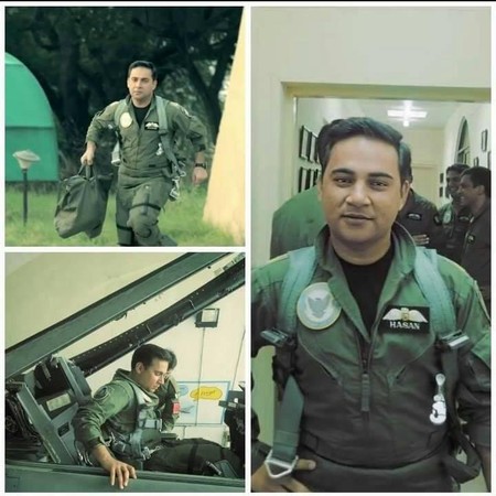 ▲▼巴基斯坦空軍JF-17飛行員哈珊（Hasan Siddiqui），成功擊落印度2架米格-21。（圖／翻攝自Pakistan Air Force粉專）
