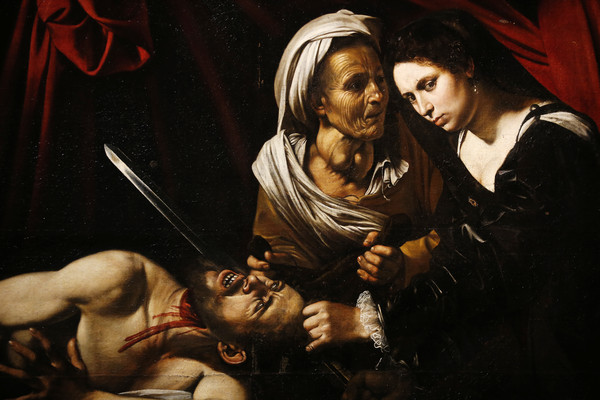 ▲▼朱迪斯與霍勒弗尼（Judith Beheading Holofernes）。（圖／達志影像／美聯社）