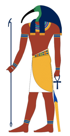 古埃及智慧之神托特。（圖／翻攝自維基百科／Jeff Dahl）