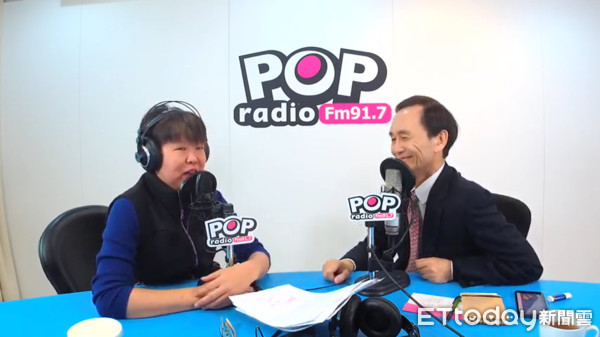 ▲▼吳子嘉接受廣播節目專訪。（圖／翻攝POP Radio直播）