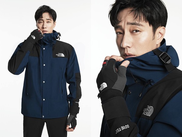 ▲蘇志燮廣告、封面（圖／翻攝自TheNorthFaceKR FB）