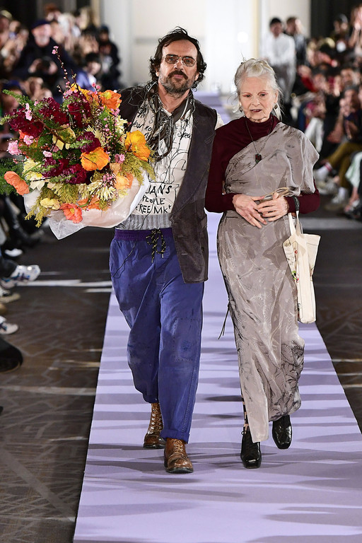 ▲巴黎時裝周／Andreas Kronthaler for Vivienne Westwood 2019秋冬系列大秀。（圖／達志影像）