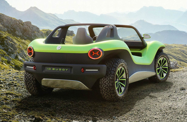 ▲福斯沙灘電動概念車「ID Buggy」超萌亮相。（圖／翻攝福斯）