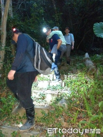 ▲▼87歲翁太魯閣文山步道摔傷。（圖／記者蕭可正攝）