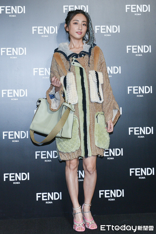 ▲▼柯佳嬿出席FENDI Peekaboo 10周年展覽。（圖／記者張一中攝）