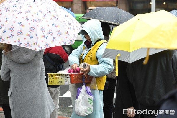 ▲▼2019.03.08冷氣團南下，台北地區寒冷多雨  。（圖／記者湯興漢攝）