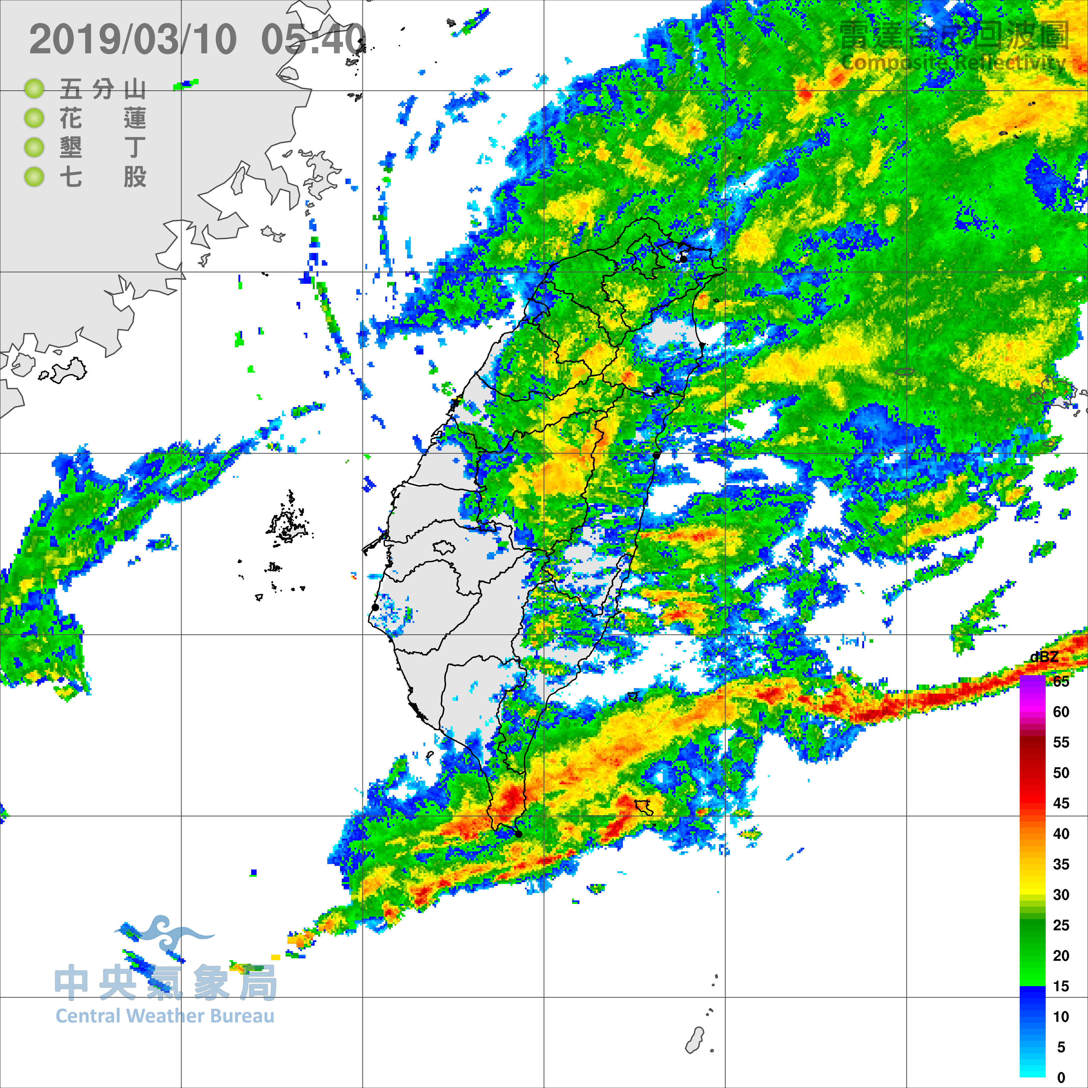 天氣圖。（圖／氣象局）