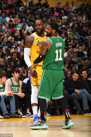 ▲▼詹姆斯（LeBron James）、厄文（Kyrie Irving）。（圖／CFP）