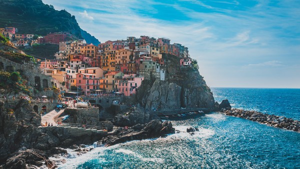 義大利五鄉地、五漁村Cinque Terre（圖／取自免費圖庫PEXELS）
