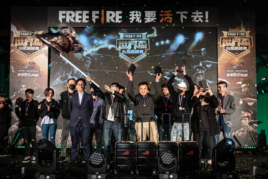 《FreeFire》混雜軍團奪冠代表台灣出賽　四月前進曼谷爭取世界冠軍（圖／Garena提供）