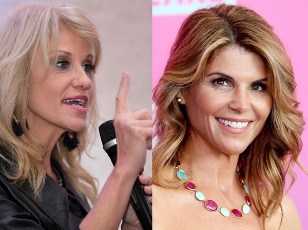 ▲▼ 川普顧問康威（Kellyanne Conway）、美國女星蘿瑞．羅夫林（Lori Loughlin）。（圖／達志影像／美聯社）