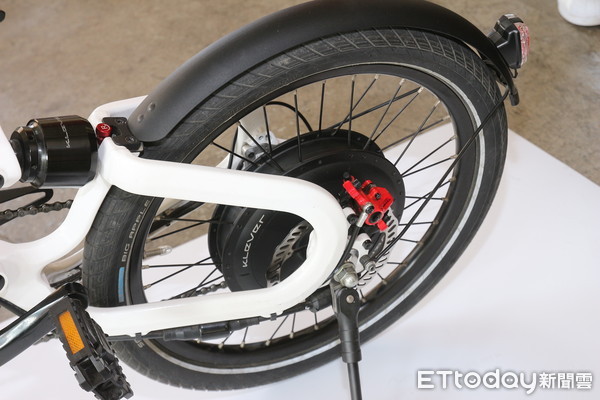▲騎腳踏車「免出力」？Klever電動輔助自行車歐洲紅回台灣。（圖／記者張慶輝攝）