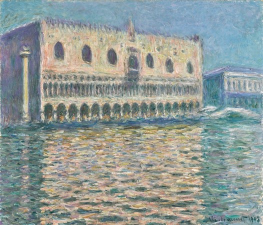 莫内《总督宫》拍出破11亿身价　威尼斯「印象」光影美不胜收