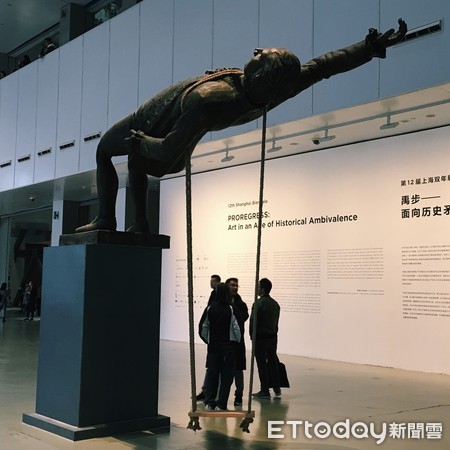 ▲▼上海雙年展《禹步——面向歷史矛盾性的藝術》。（圖／記者謝璩安攝）