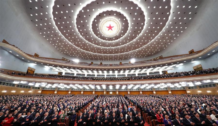 ▲▼十三屆全國人大二次會議在北京閉幕。（圖／新華社）