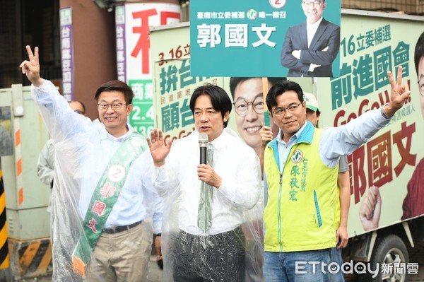 ▲絕對不能輸的台南市立委補選，由民進黨郭國文守住這席立委席次，讓「只剩一口氣」的民進黨，獲得喘息的機會。（圖／記者林悅翻攝，下同）