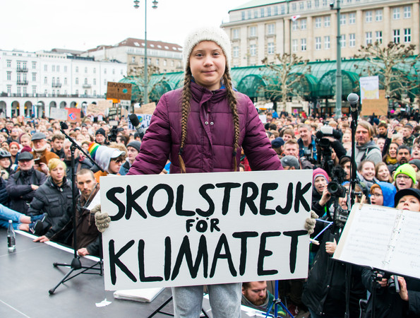 ▲▼ 瑞典少女雷塔・桑柏格（Greta Thunberg）。（圖／達志影像／美聯社）