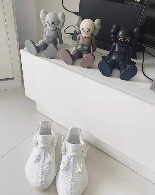 ▲YEEZY 350鞋带这样绑。（图／翻摄自IG@earlycop）