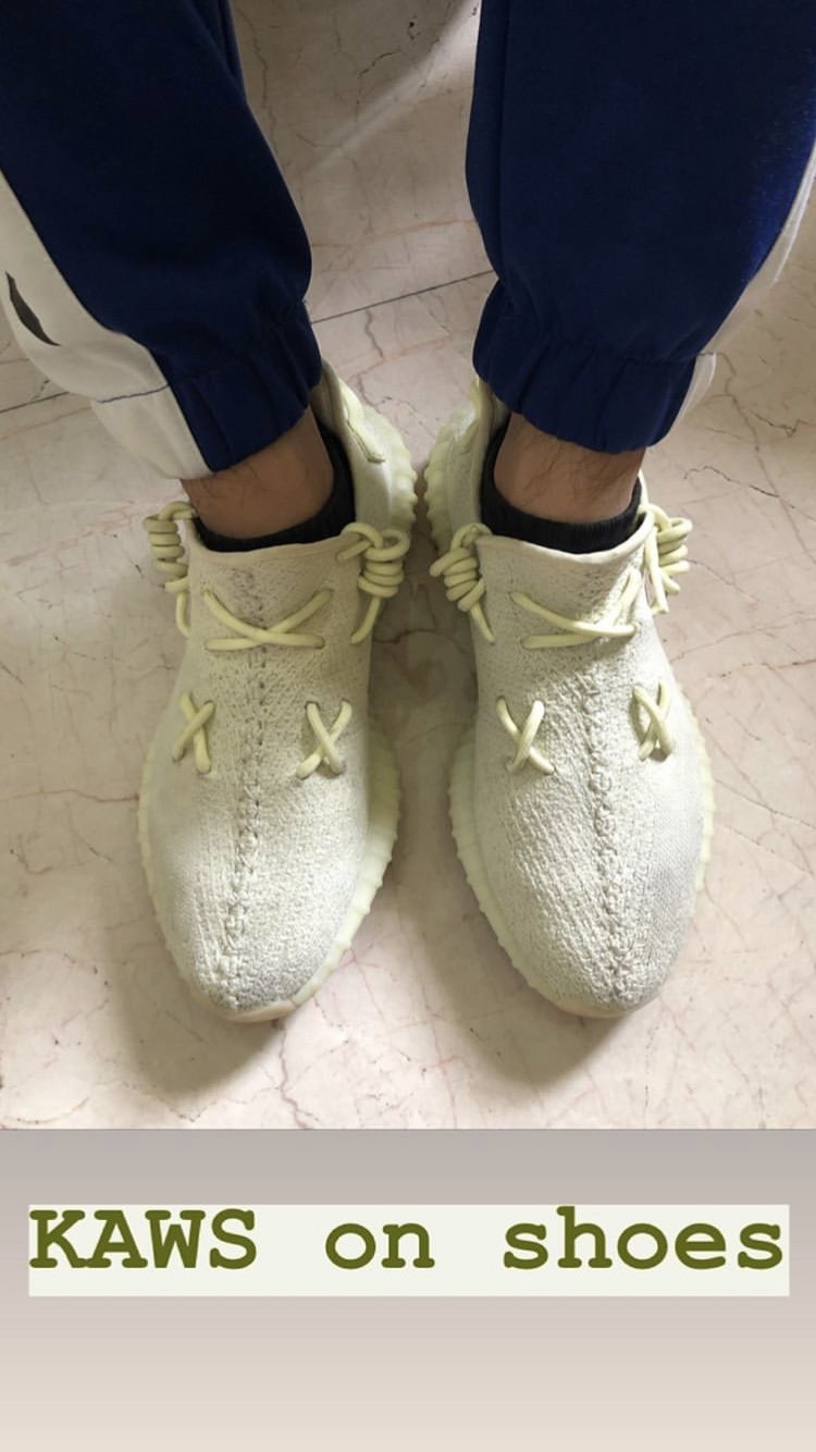 ▲YEEZY 350鞋带这样绑。（图／翻摄自IG@earlycop）