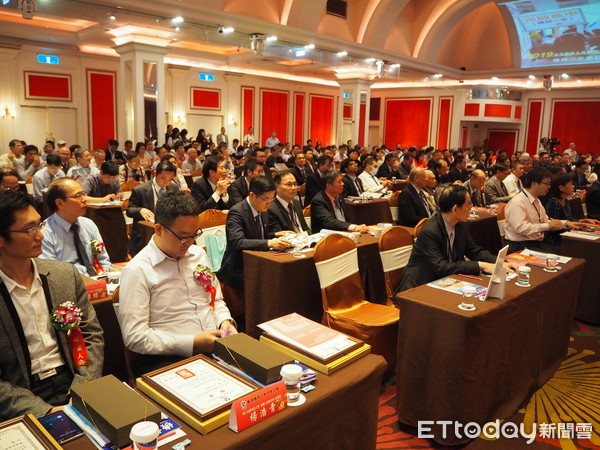 ▲王金平參加台灣機械工業同業公會。（圖／記者鄧木卿攝）