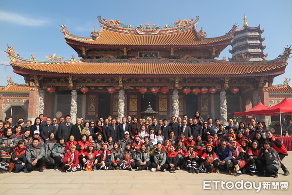 ▲▼昆山2019年3月22日舉行「海峽兩岸交流基地授牌儀式暨第八屆海峽兩岸（昆台）文化交流月啟動儀式」。昆山,慧聚寺天后宮,媽祖,蕭萬長,宗緒惠,孫德聰（圖／記者陳政錄攝）