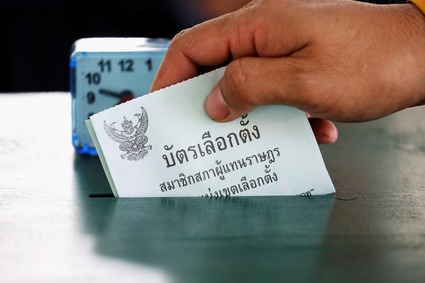 ▲▼泰國24日舉行國會大選。（圖／路透）