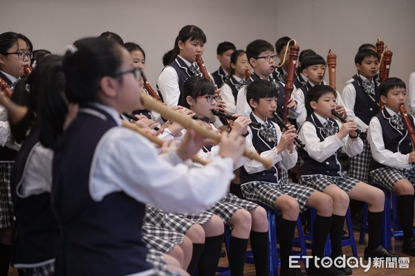 ▲花蓮市中正國小、宜昌國小直笛隊代表花蓮縣遠赴日本參加木笛大賽，將與日本的木笛隊伍同場競技。（圖／記者王兆麟翻攝，下同）