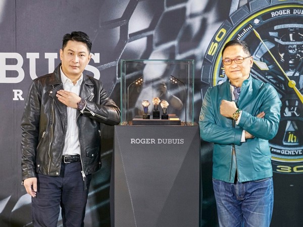 ▲霧峰林家父子出席Roger Dubuis活動（圖／品牌提供）